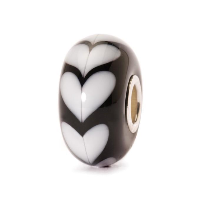 INSERTO DONNA TROLLBEADS 61382 CUORE BIANCO - TROLLBEADS