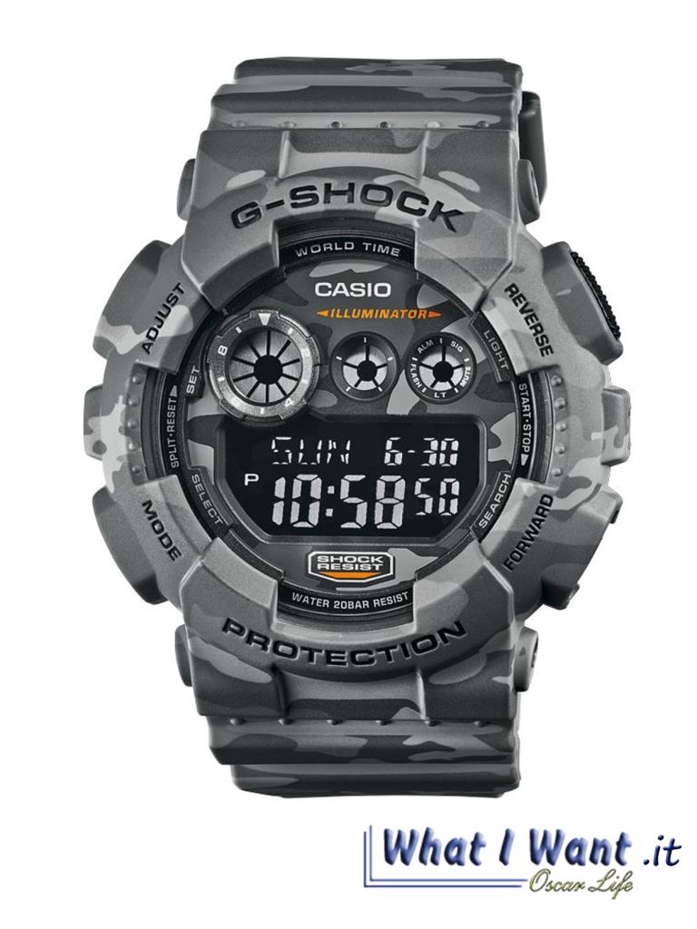 OROLOGIO UOMO CASIO gd-120cm-8er - CASIO