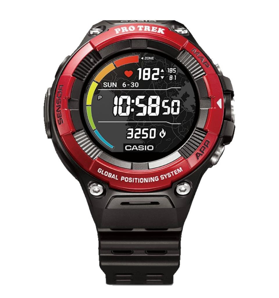 OROLOGIO UOMO CASIO WSD-F21HR-RD - CASIO