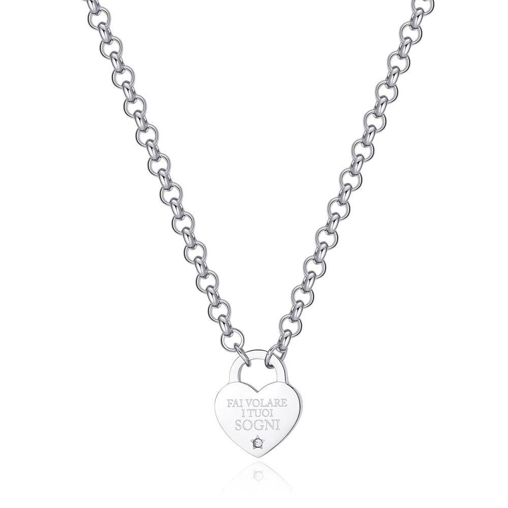 COLLANA DONNA S'AGAPO SBM74 - S