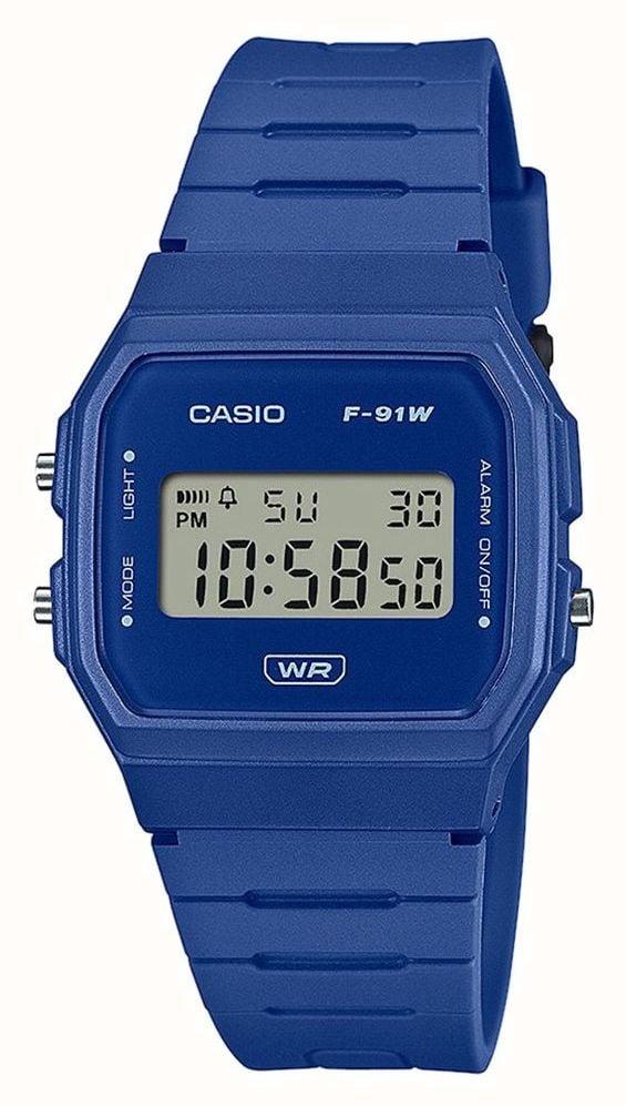 OROLOGIO UOMO CASIO F-91WB-2A1EF - CASIO