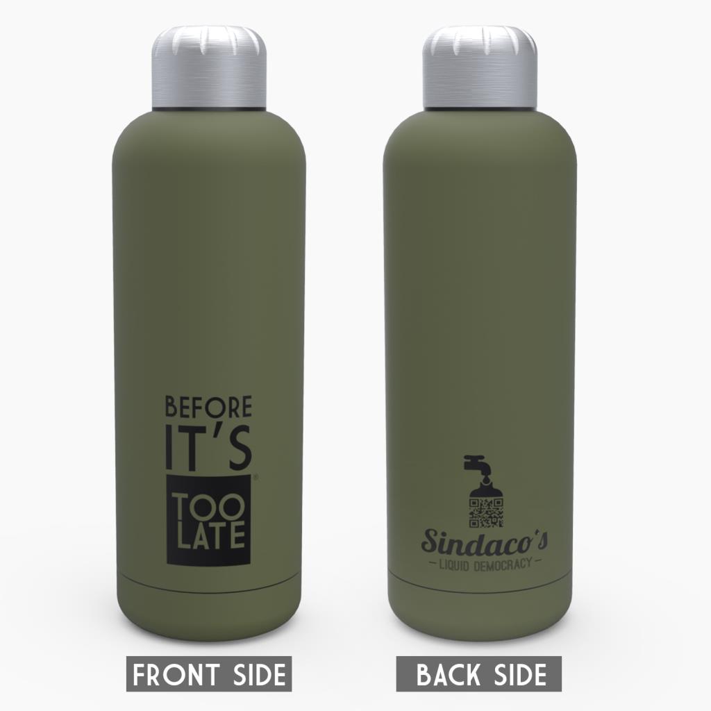 ACCESSORIO UNISEX TOO LATE BOTT_VERDONE - TOO LATE