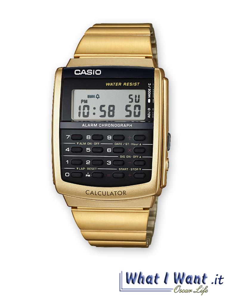 OROLOGIO UOMO CASIO CA-506G-9AEF - CASIO