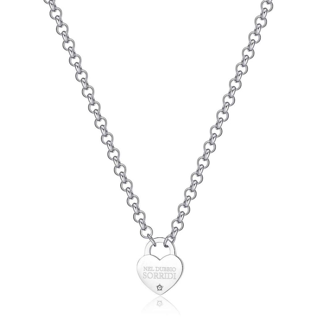 COLLANA DONNA S'AGAPO SBM75 - S
