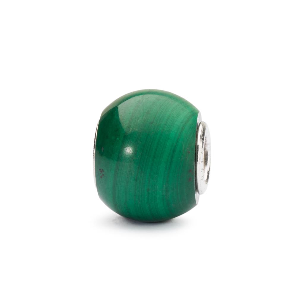 INSERTO UOMO TROLLBEADS MALaCHITE ROTONDA - TROLLBEADS