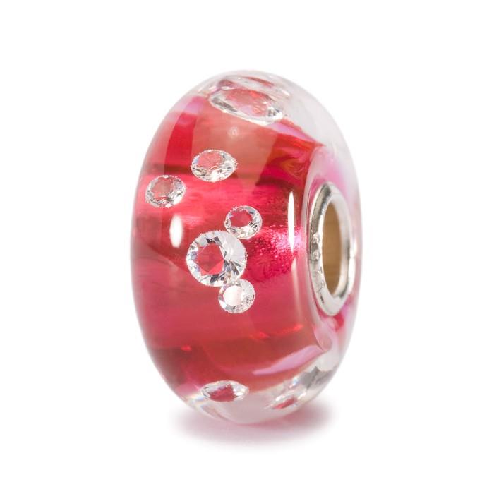 INSERTO DONNA TROLLBEADS 81006 BEADS DIAMANTE ROSA - TROLLBEADS
