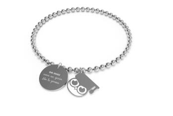 BRACCIALE DONNA 10 BUONI PROPOSITI B-5184 genio - 10 BUONI PROPOSITI