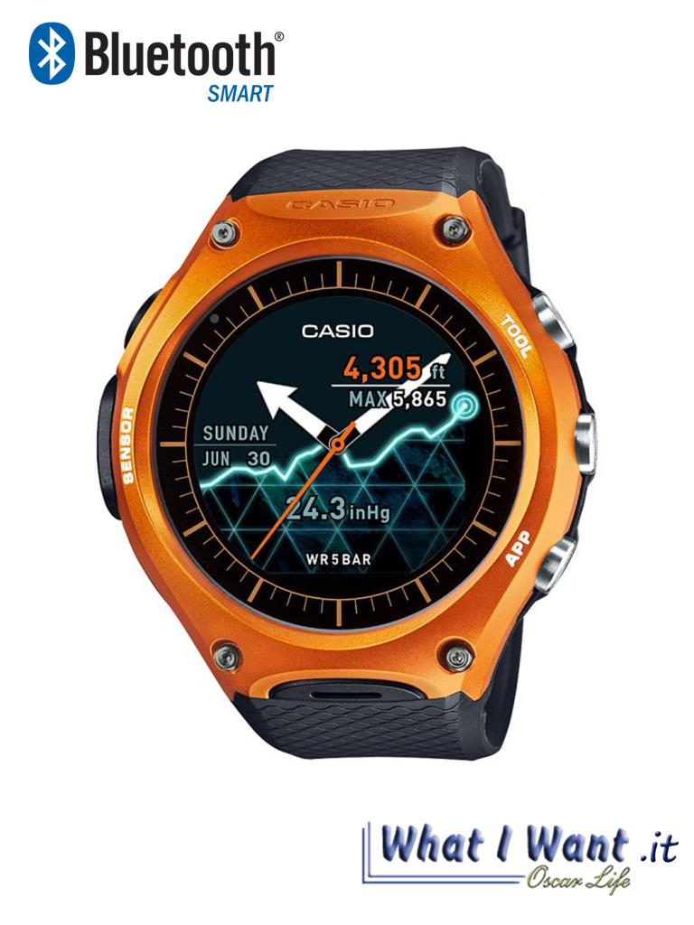 OROLOGIO UOMO CASIO WSD-F10RG - CASIO