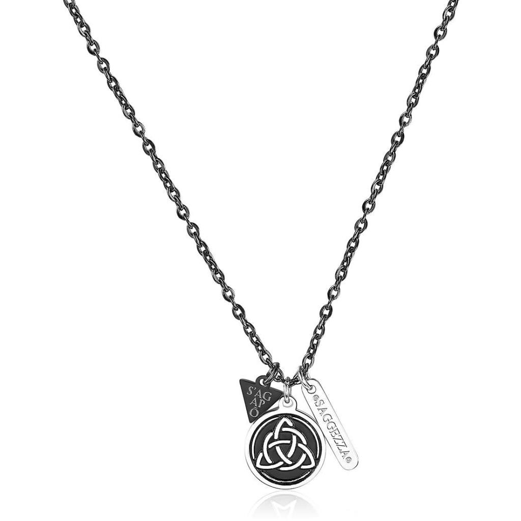 COLLANA UOMO S'AGAPO STL04 - S