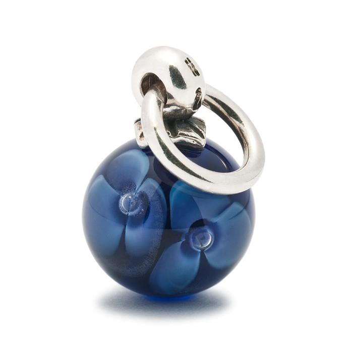 INSERTO DONNA TROLLBEADS 61727 PENDENTE CON FIORE PORPORA - TROLLBEADS