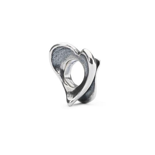 INSERTO DONNA TROLLBEADS TAGBE-10178 BOCCIOLO DI CUORE - TROLLBEADS