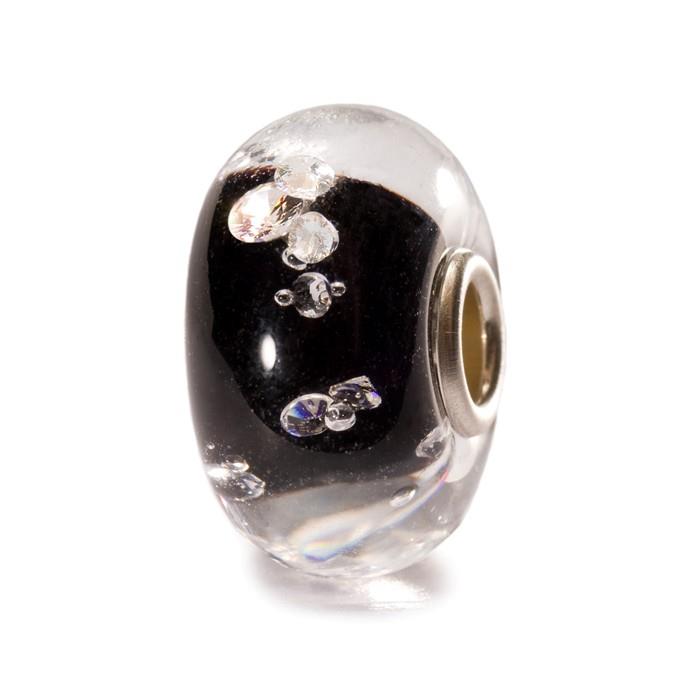 INSERTO DONNA TROLLBEADS 81002 BEADS DIAMANTE NERO - TROLLBEADS