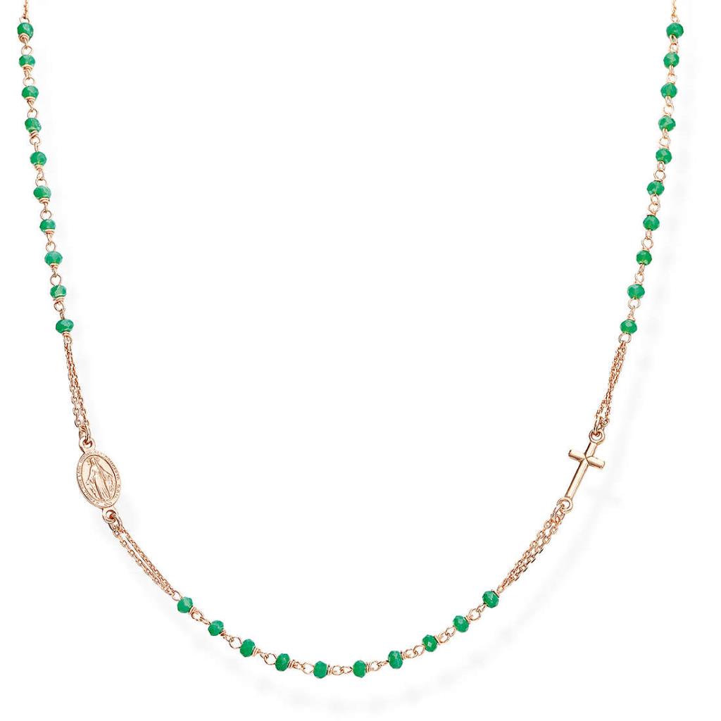 COLLANA DONNA AMEN CRO25RM3 - AMEN