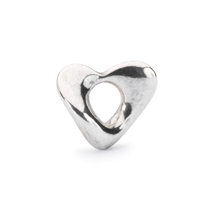 INSERTO DONNA TROLLBEADS tagbe-10158 CUORE SOFFICE - TROLLBEADS