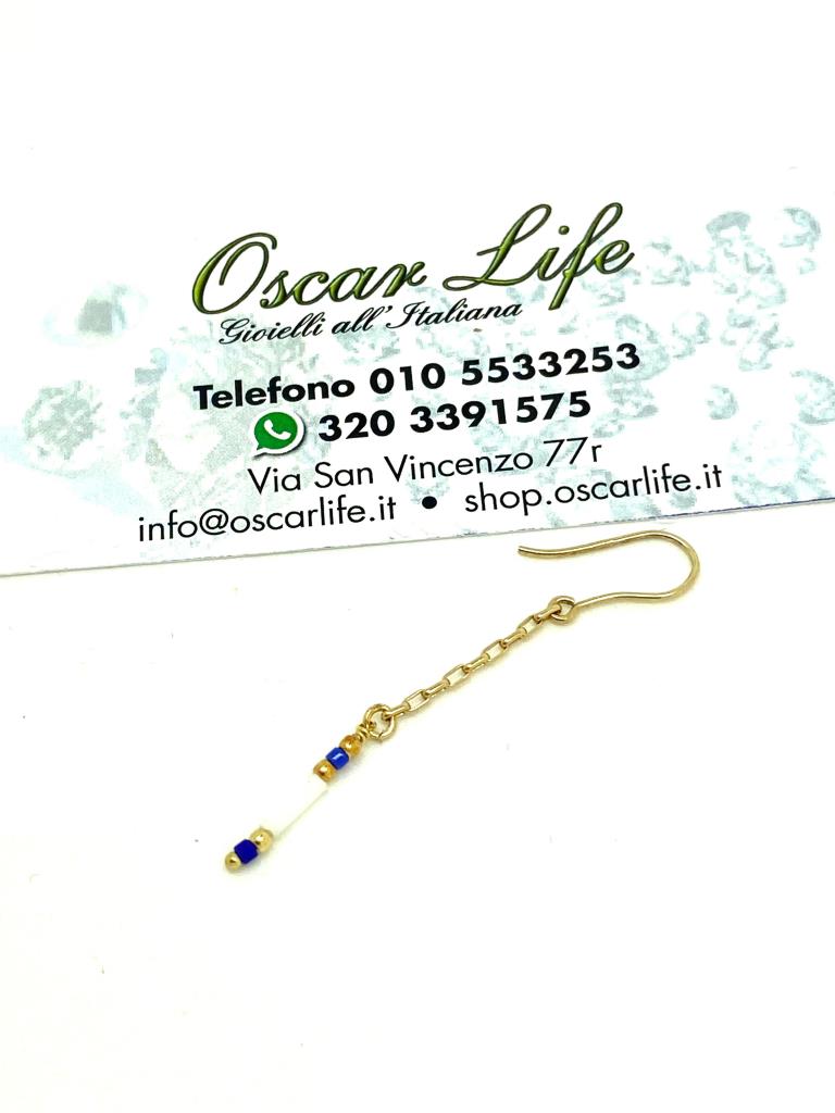 ORECCHINI  ALISIA AL3240-ORO-BLU - ALISIA