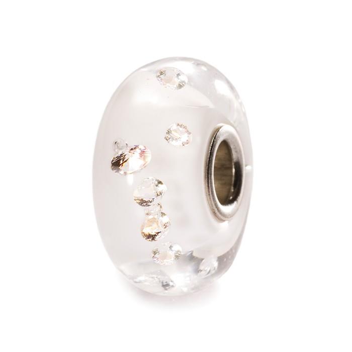 INSERTO DONNA TROLLBEADS 81001 BEADS DIAMANTE BIANCO - TROLLBEADS