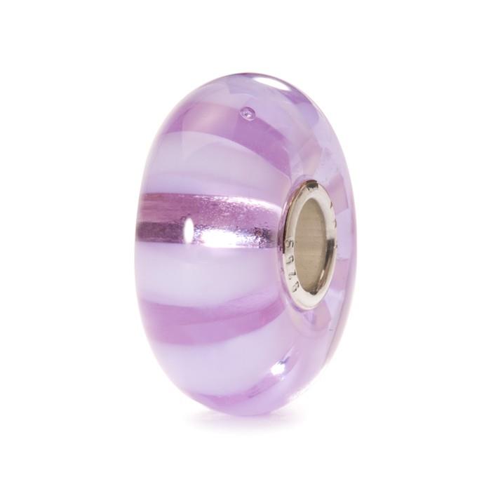INSERTO DONNA TROLLBEADS 61380 STRISCE LAVANDA - TROLLBEADS
