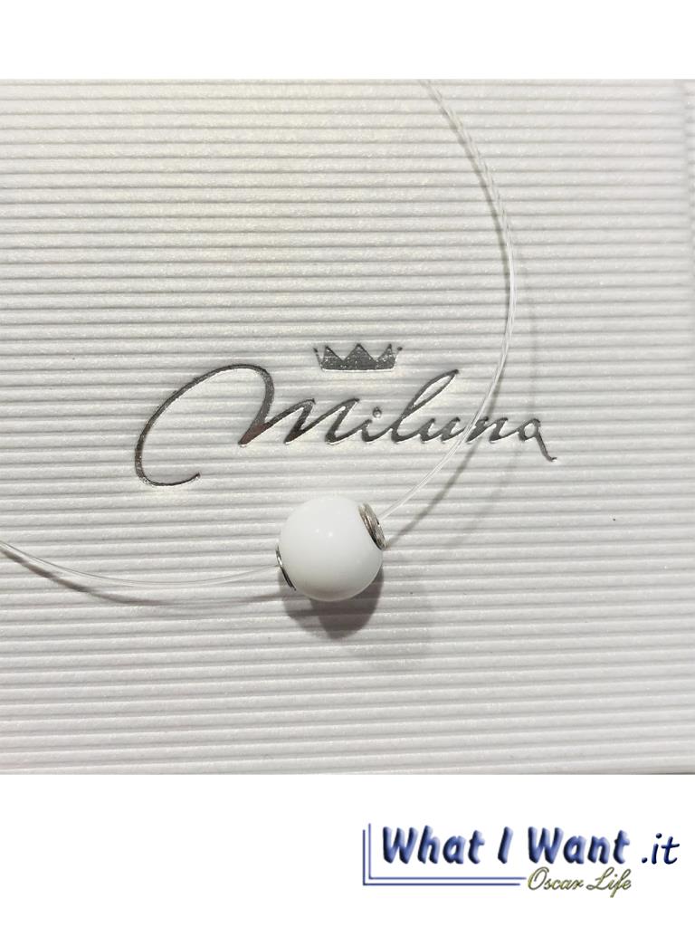 INSERTO DONNA MILUNA QUARZO BIANCO_NYLON - MILUNA
