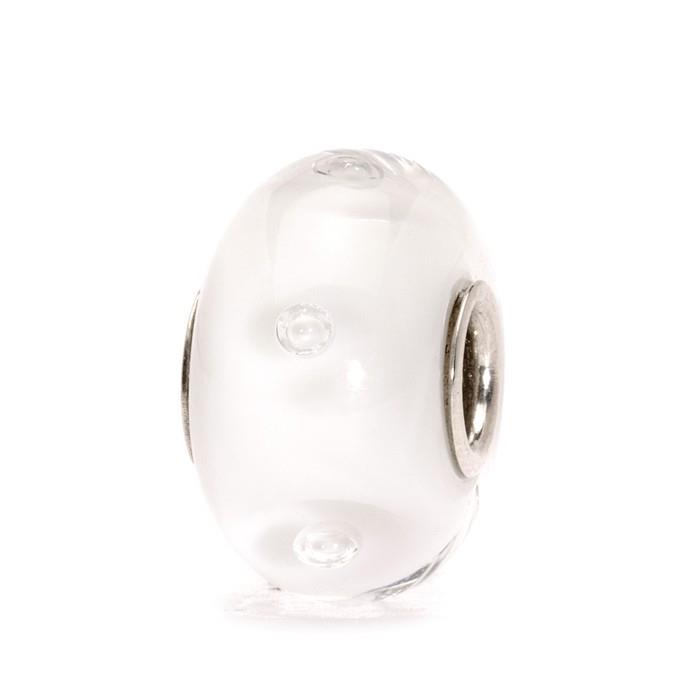 INSERTO DONNA TROLLBEADS 61301 BOLLE BIANCHE - TROLLBEADS