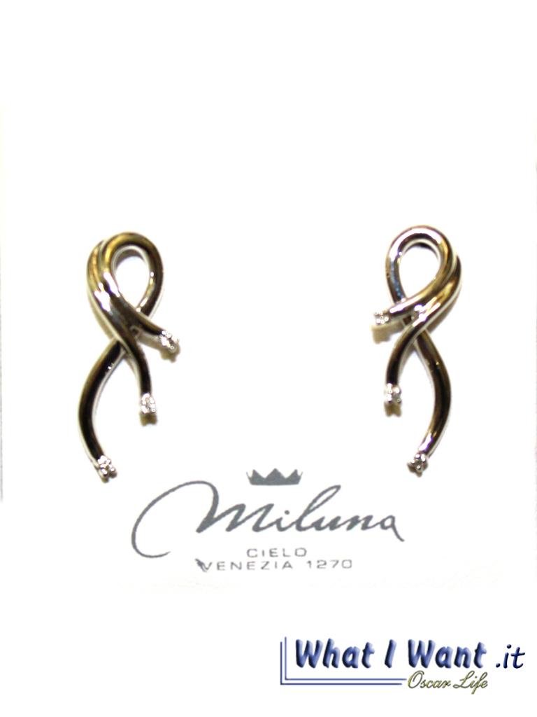 ORECCHINI DONNA MILUNA kerd812m - MILUNA