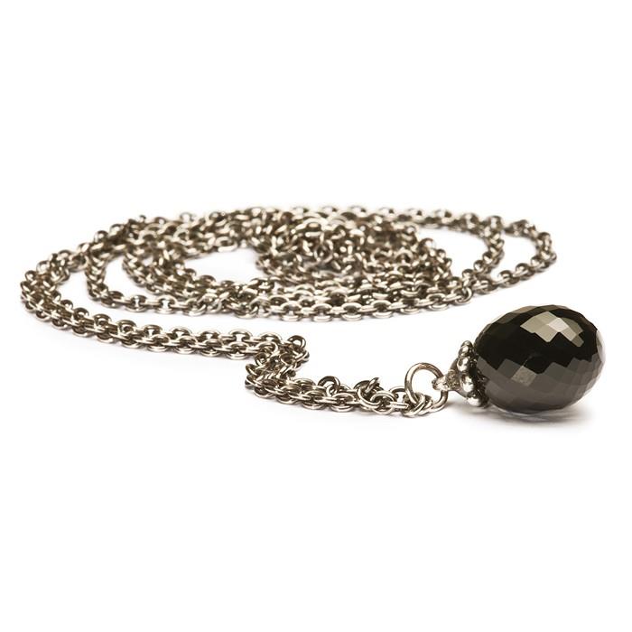 COLLANA DONNA TROLLBEADS 54801070 COLLANA CON ONICE NERO CM 70 - TROLLBEADS