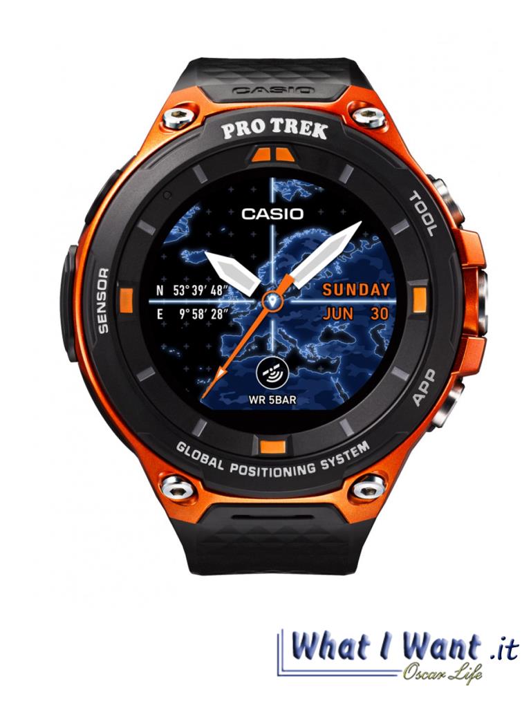 OROLOGIO UOMO CASIO WSD-F20-RGBAE - CASIO