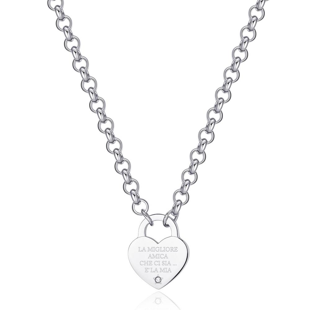 COLLANA DONNA S'AGAPO SBM76 - S