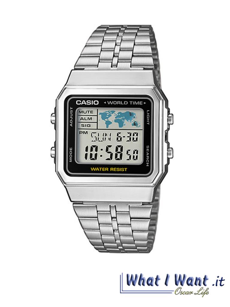 OROLOGIO UOMO CASIO A500WEA-1EF - CASIO