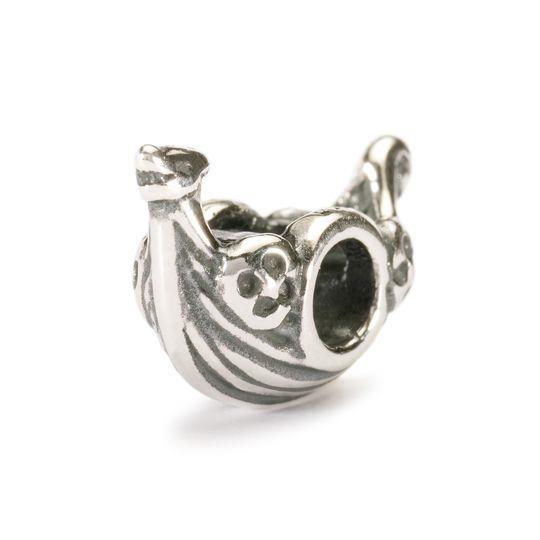 INSERTO DONNA TROLLBEADS TAGBE-20018 NAVI VICHINGHE - TROLLBEADS