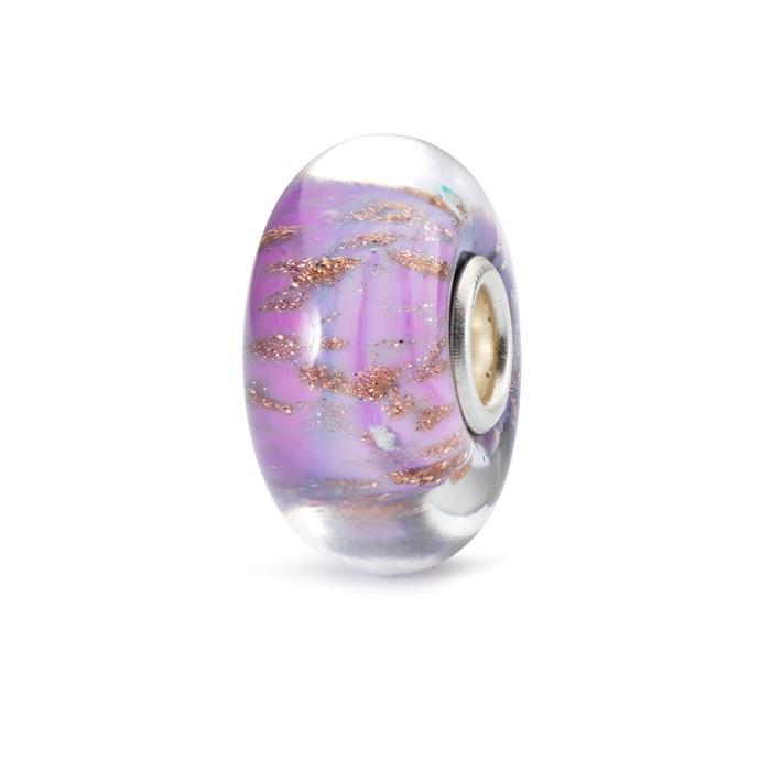INSERTO DONNA TROLLBEADS TGLBE-10326 ROSA DI SERA - TROLLBEADS