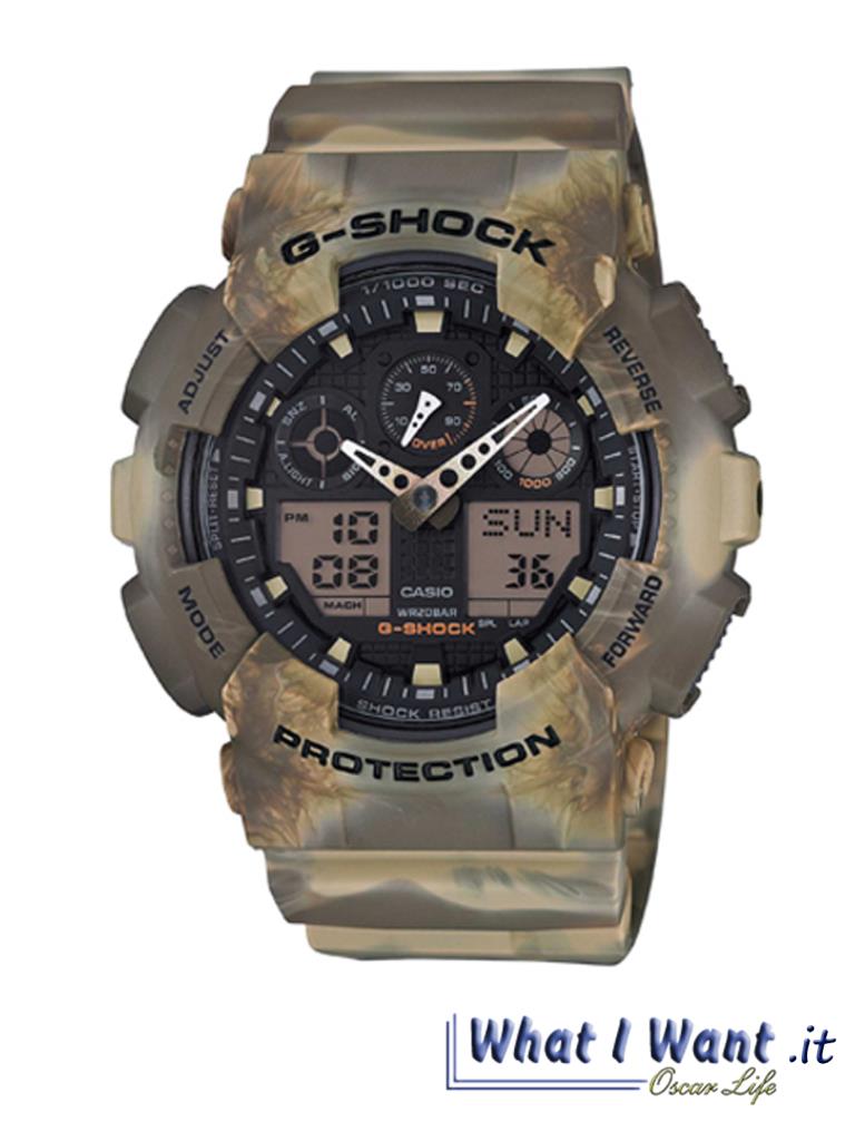 OROLOGIO UOMO CASIO GA-100MM-5AER - CASIO