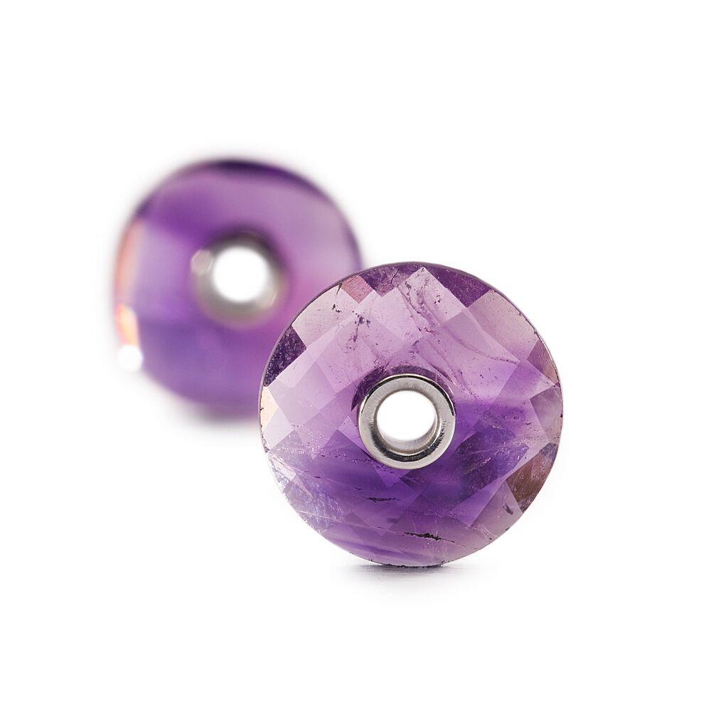 ORECCHINI UOMO TROLLBEADS TSTEA-00012 ORECCHINI AMETISTA - TROLLBEADS