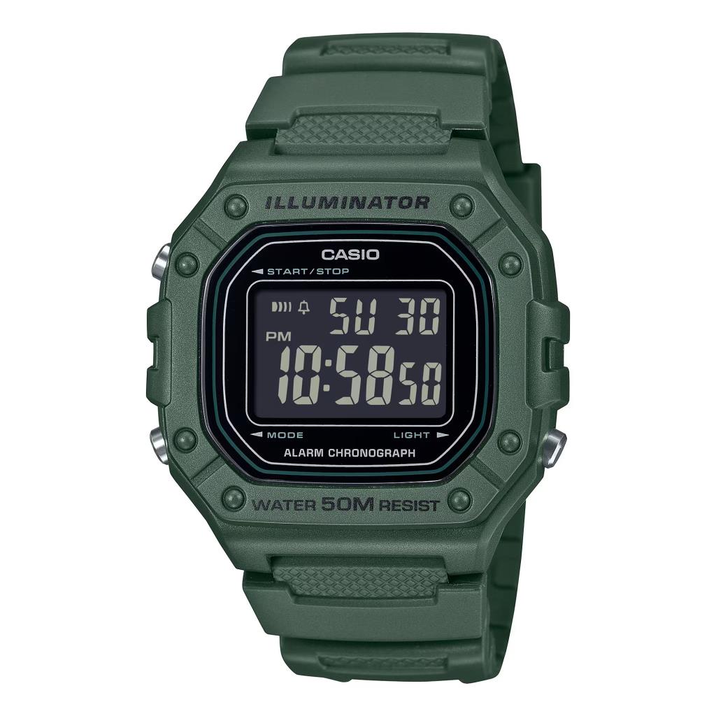 OROLOGIO UOMO CASIO W-218H-3BVEF - CASIO