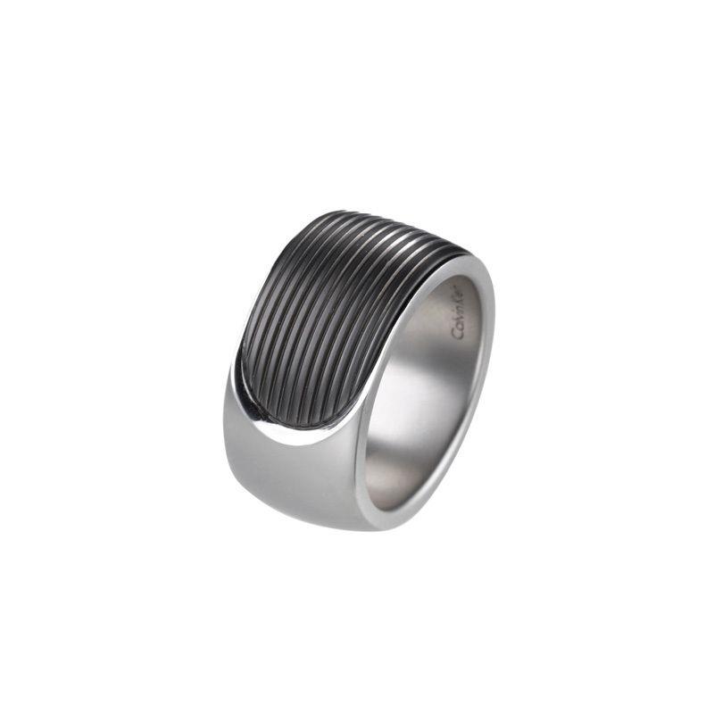 ANELLO UOMO CALVIN KLEIN KJ4CMR280111 - CALVIN KLEIN