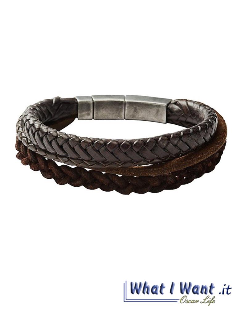 BRACCIALE UOMO FOSSIL JF85296040 - FOSSIL