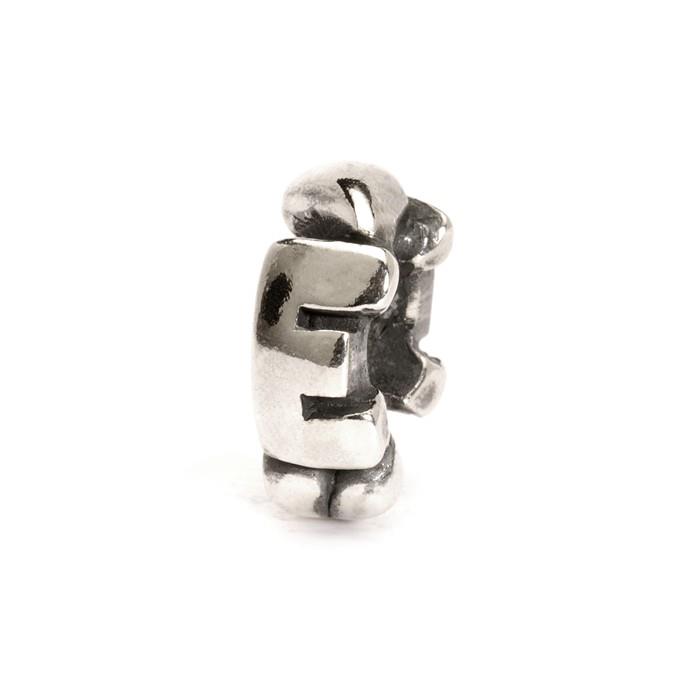 INSERTO DONNA TROLLBEADS 11144e LETTERA E - TROLLBEADS