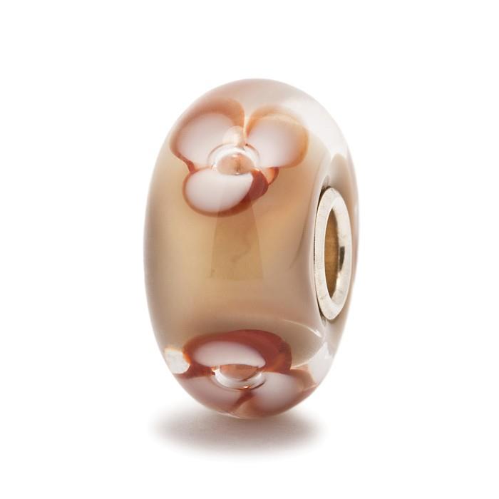INSERTO DONNA TROLLBEADS 61437 FIORI CAPPUCCINO - TROLLBEADS