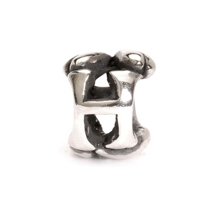 INSERTO DONNA TROLLBEADS 11144h LETTERA H - TROLLBEADS