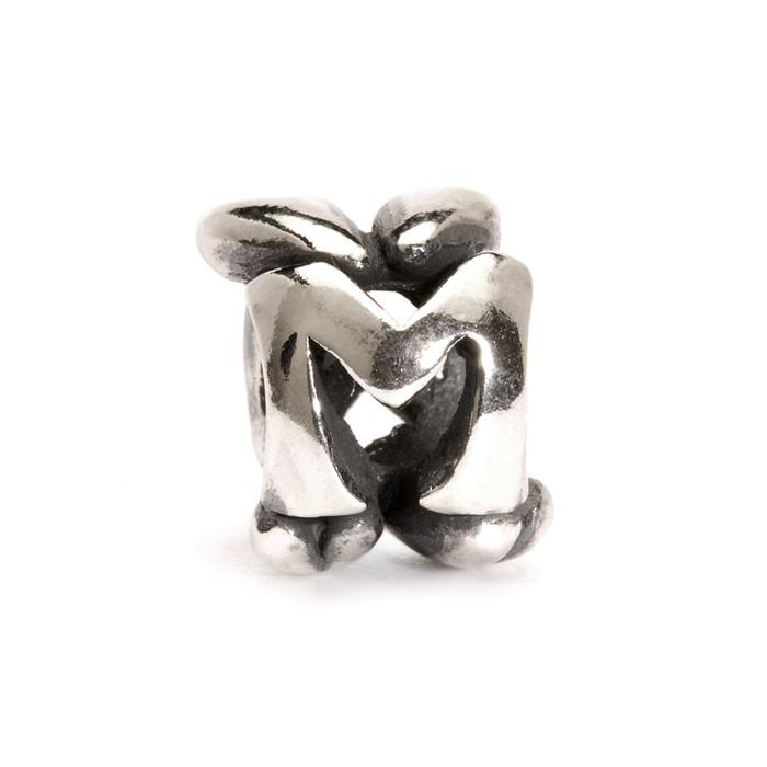 INSERTO DONNA TROLLBEADS 11144m LETTERA M - TROLLBEADS