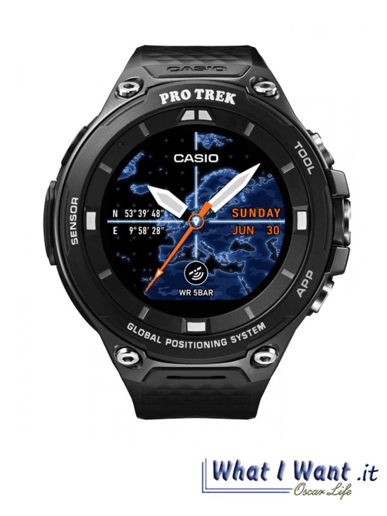 OROLOGIO UOMO CASIO WSD-F20-BKAAE - CASIO