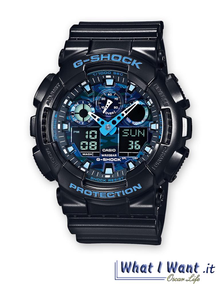 OROLOGIO UOMO CASIO GA-100CB-1AER - CASIO