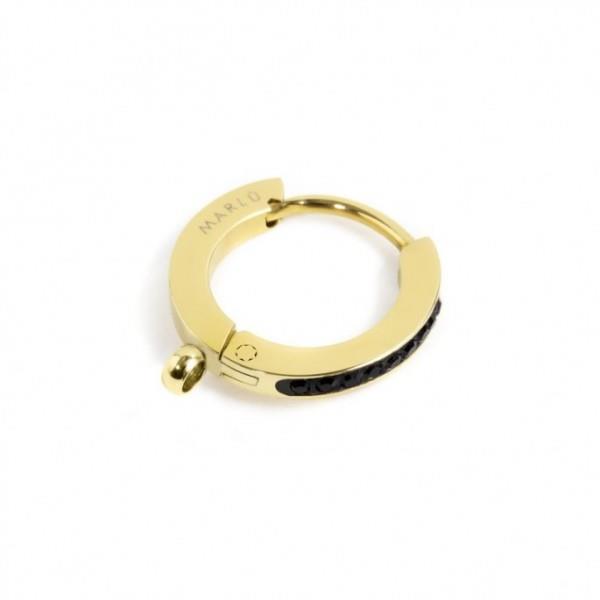 ORECCHINO SINGOLO DONNA MARLU 2OR0055G-N - MARLU